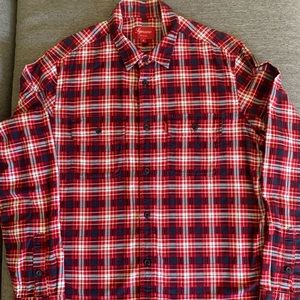 Supreme Tartan Flannel SS2012 lRed/Blue/White szM